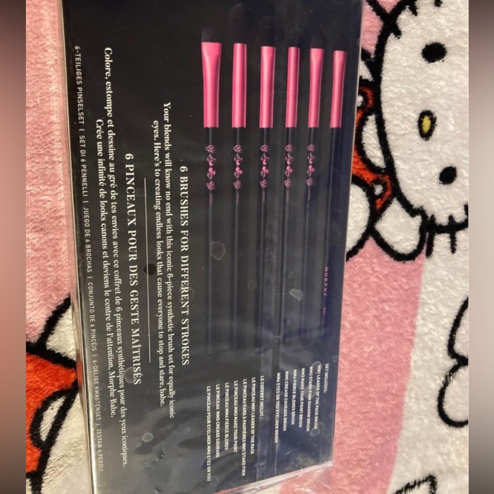 Morphe Mickey & Friends ‘Truth be bold’ 6-piece brush set + Mickey Mirror